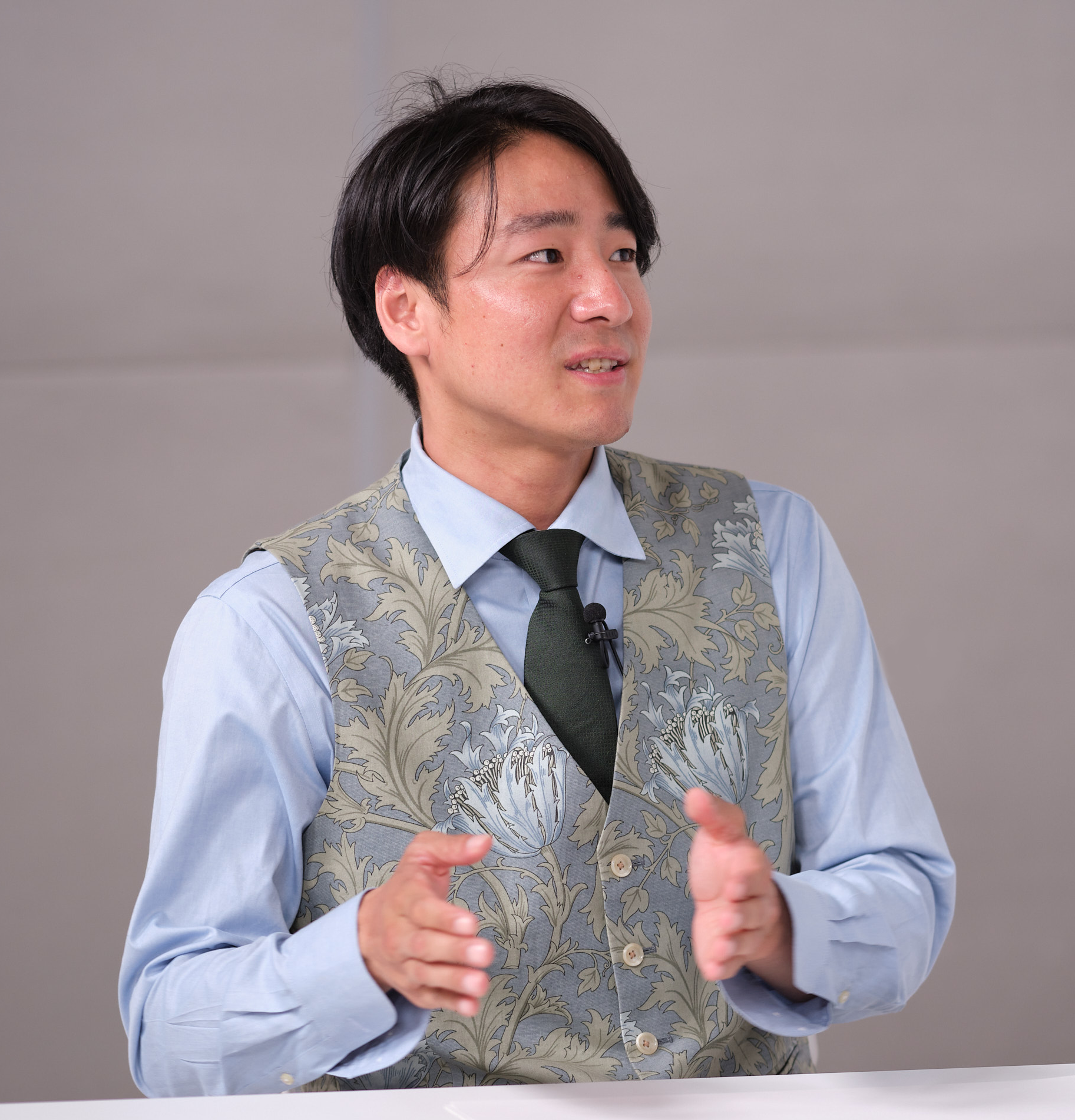 田津原さんから積極的に質問も　©大坪尚人／講談社