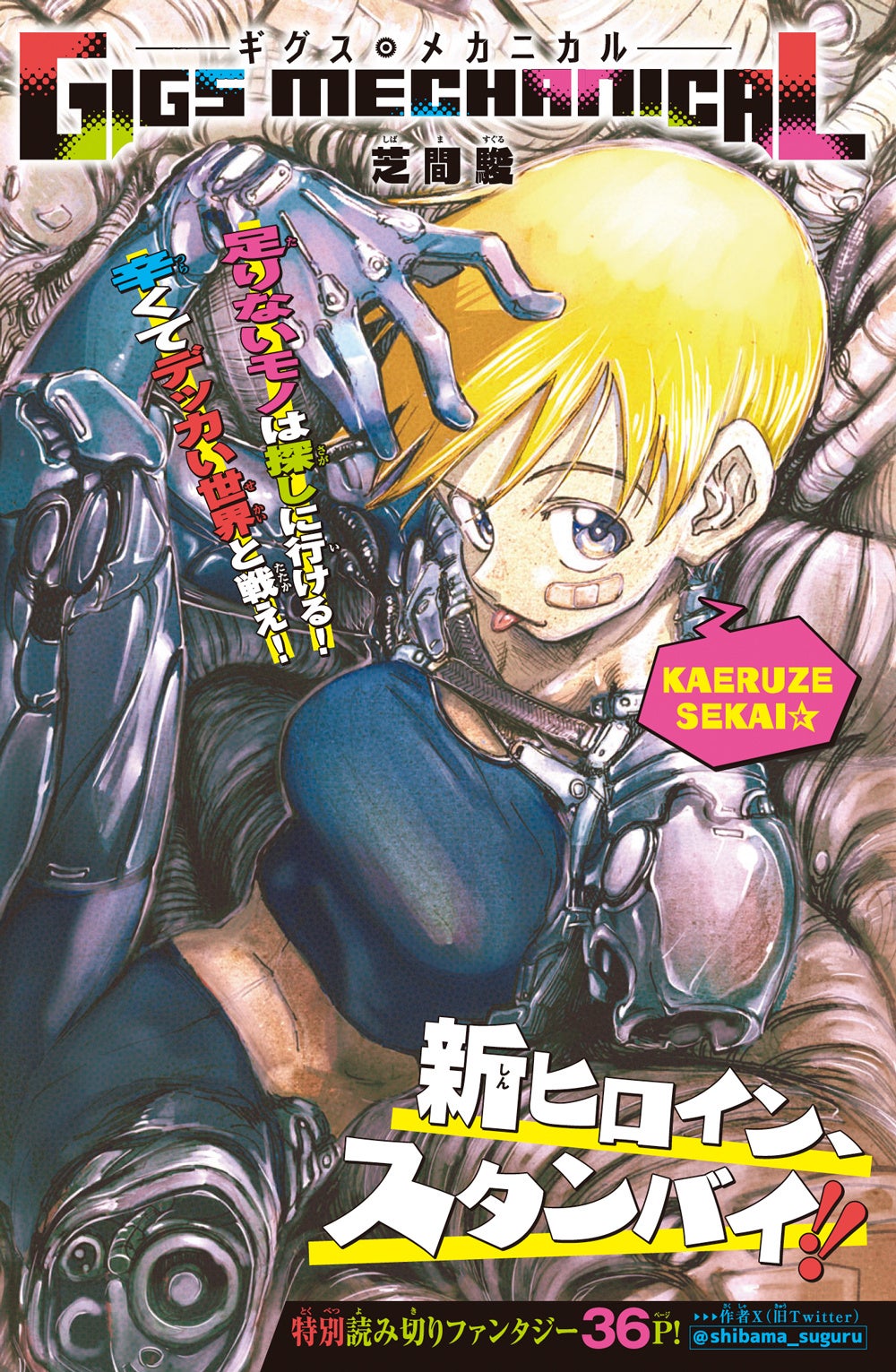 『GIGS MECHANICAL』Cカラー