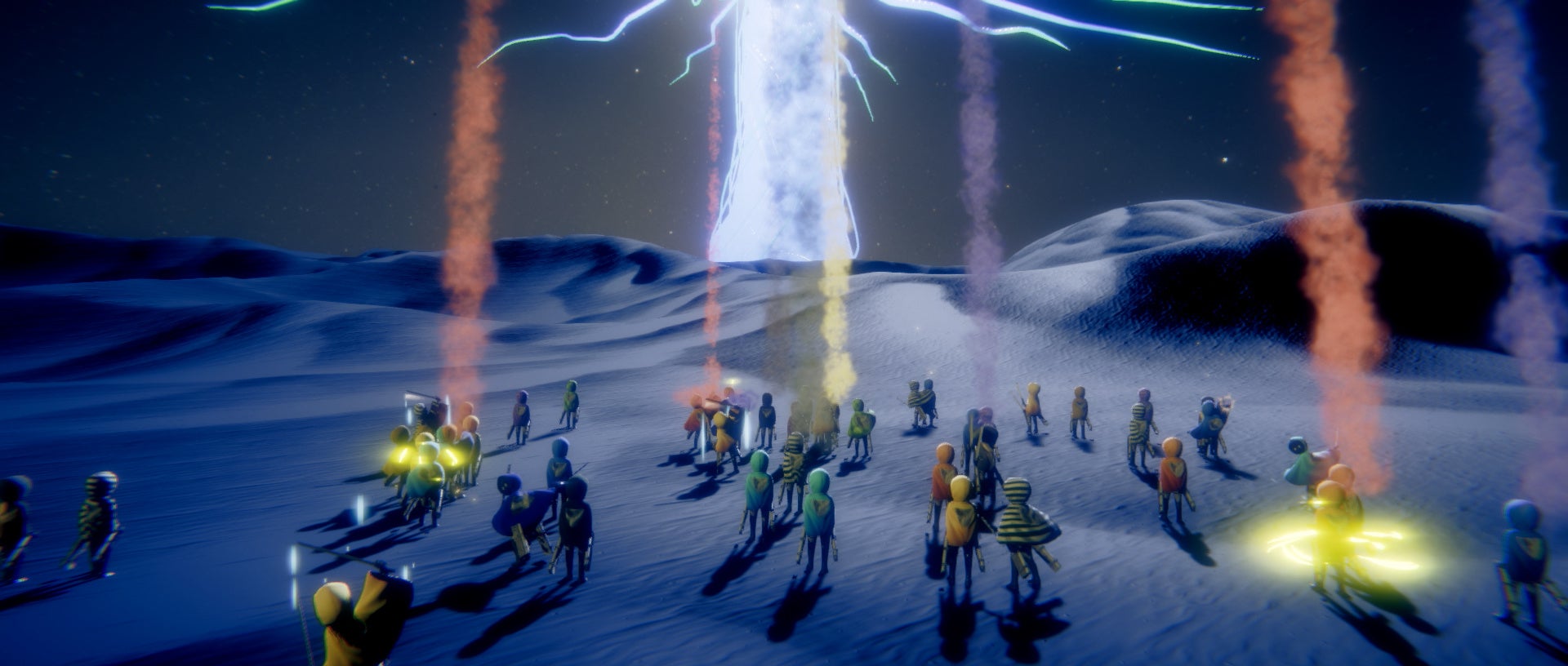 アバター姿の兵士たち