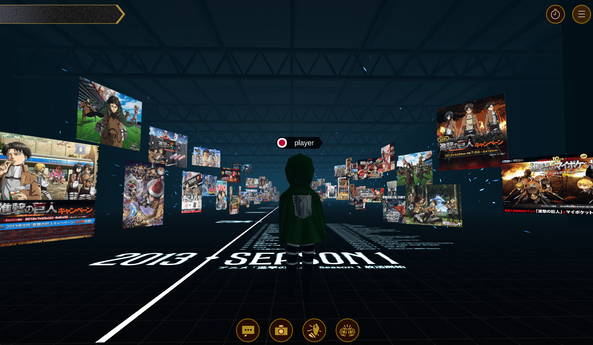 100点以上の商品が壮観の「ギャラリー」