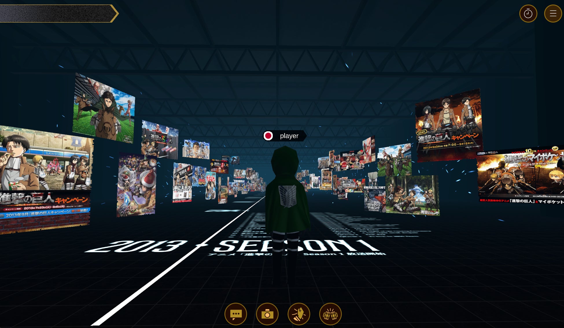 100点以上の商品が壮観の「ギャラリー」