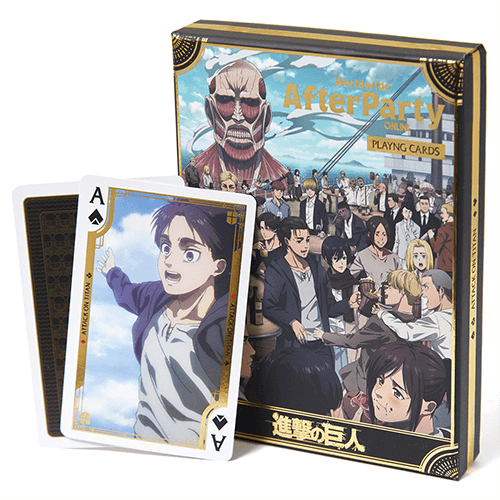 人気の限定箔押しトランプ