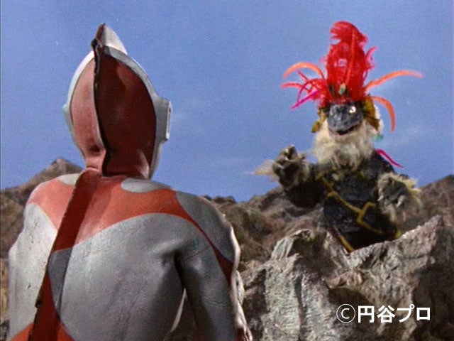 ↑ ジェロニモンは怪獣軍団を率いて人間に総攻撃をかけようとしていた。