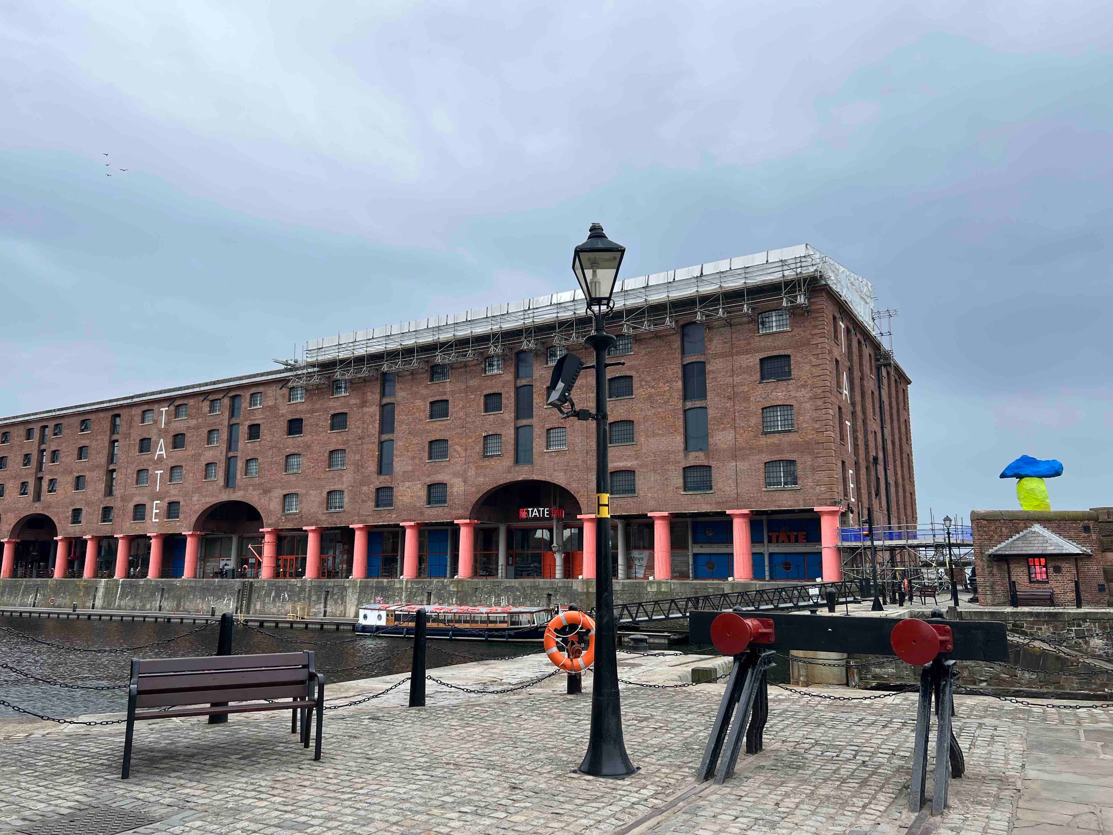 現在は改装工事中のTate Liverpool