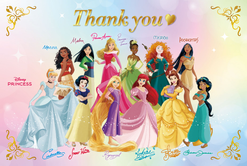 ディズニープリンセスの豪華12冊セットが発売！ 応募者全員に