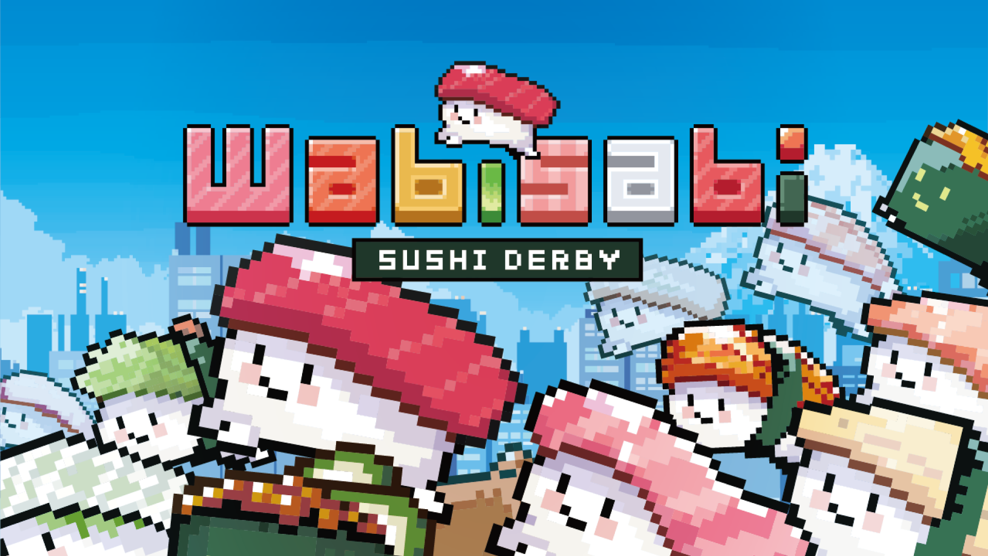 寿司育成レース『わびさび寿司ダービー』Steam/Switchで配信開始！10%OFFセール中