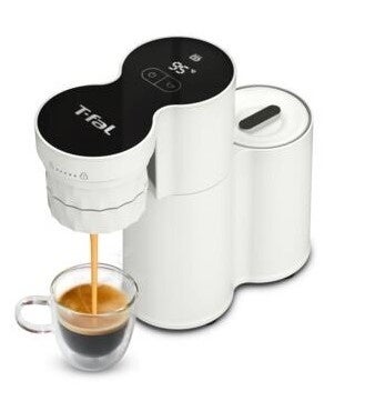【新品・未使用】T-fal クイックレマ　エスプレッソマシン 本格的なエスプレッソコーヒーを、どこでも手軽に ティファール