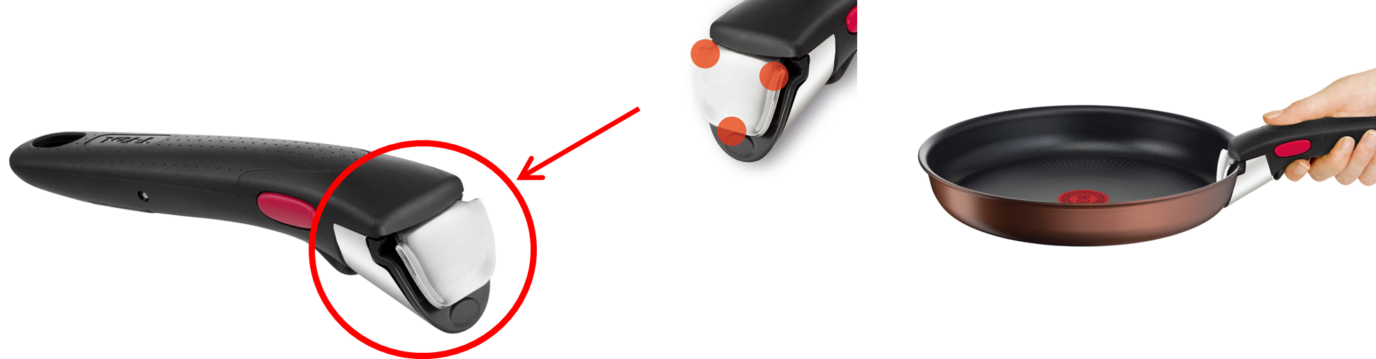 初めての「取っ手のとれるティファール」に最適 コンパクトで使い勝手