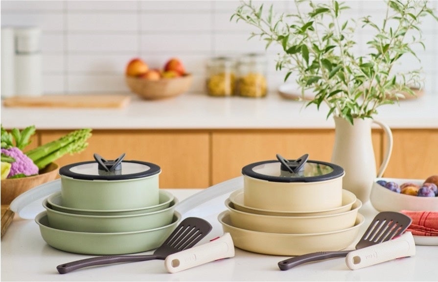 ティファール　インジニオ・ネオ　IHパレット　 ハニーベージュ　8点　未開封 取っ手のとれるティファール 日本限定！「インジニオ・ネオ IHパレット