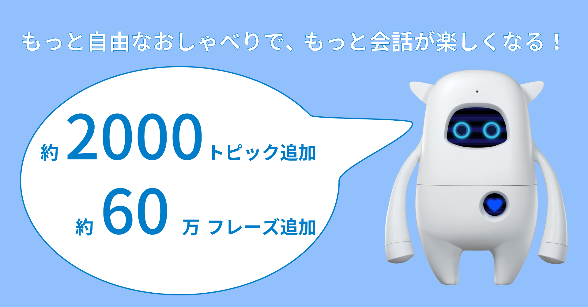 ミージオAI英会話ロボット バリエーション豊かでさらに自由な会話を楽しめる！英会話AIロボット