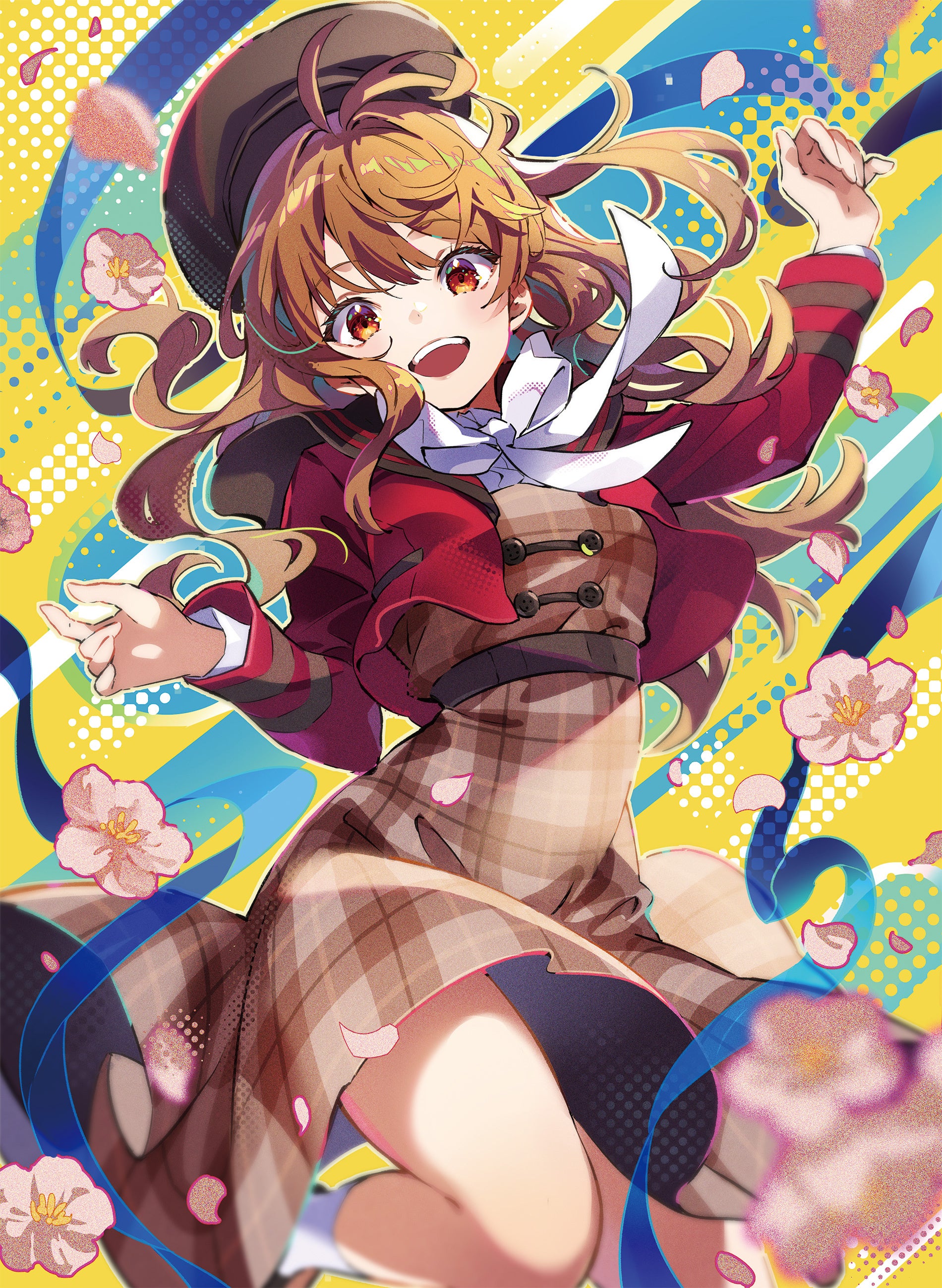 朝陽にいな描き下ろしイラスト