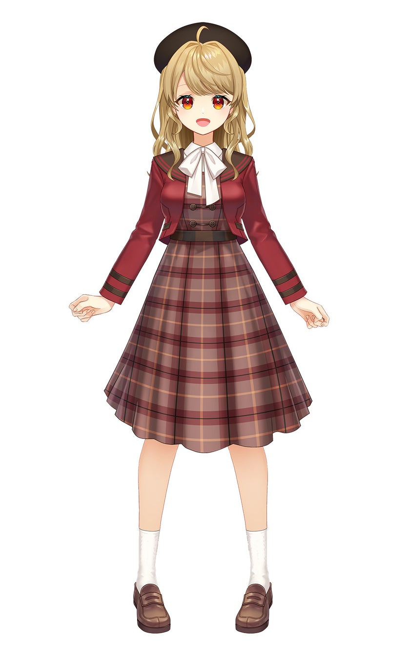 朝陽にいな新制服衣装