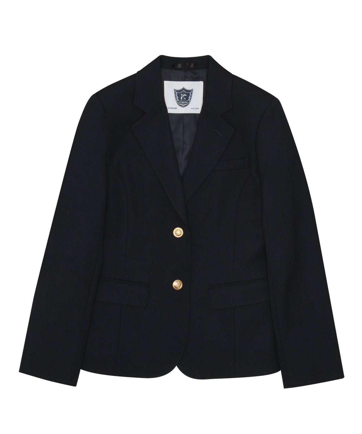 レギュラーブレザー　ネイビー