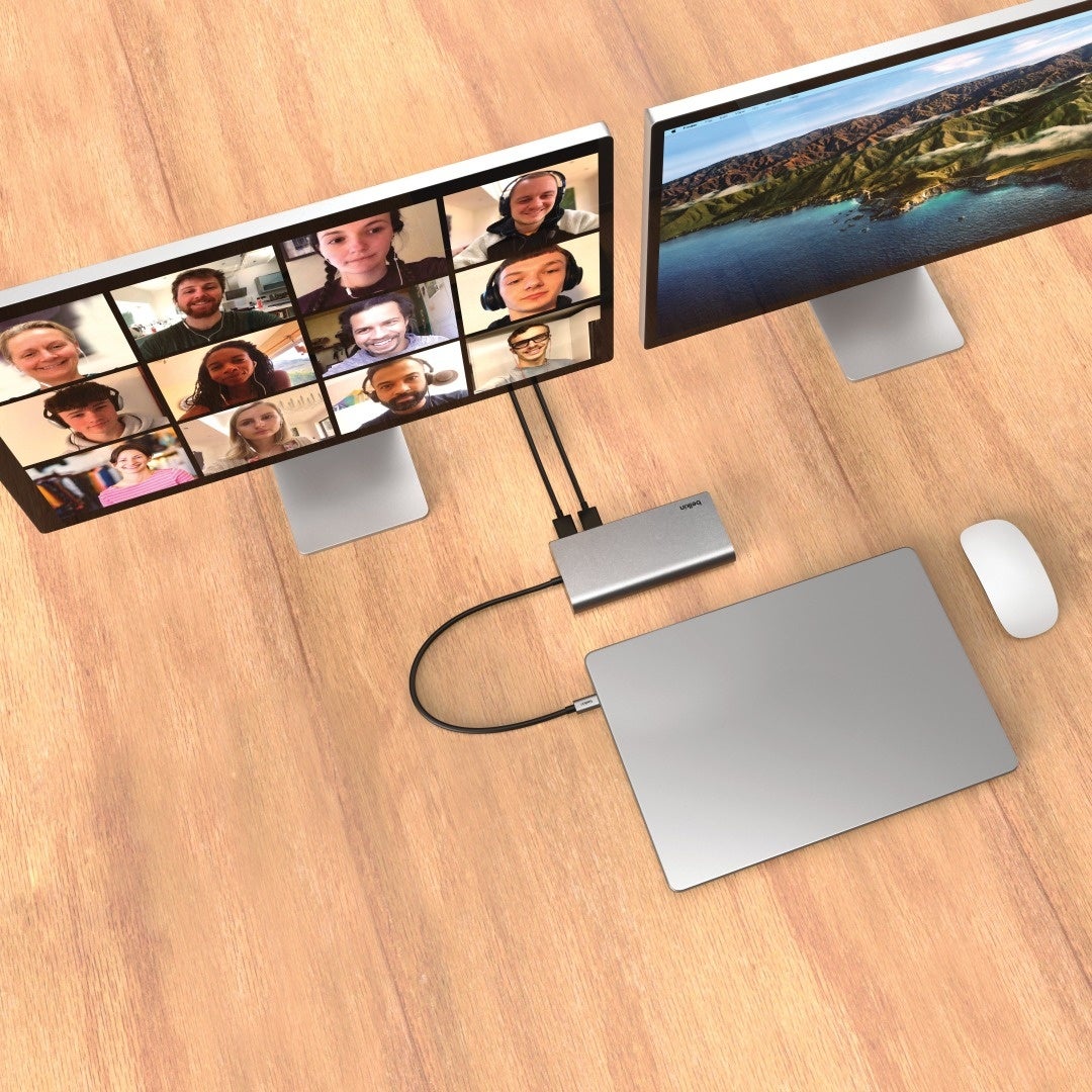 Belkin】M1/M2/M3 Macでも異なる2画面で拡張 Belkin Connect 8