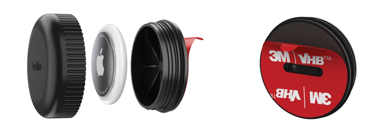 Belkin、キーホルダー型・シール付きのケース型・シリコン素材のお財布用の3種類のAirTagケースを発売