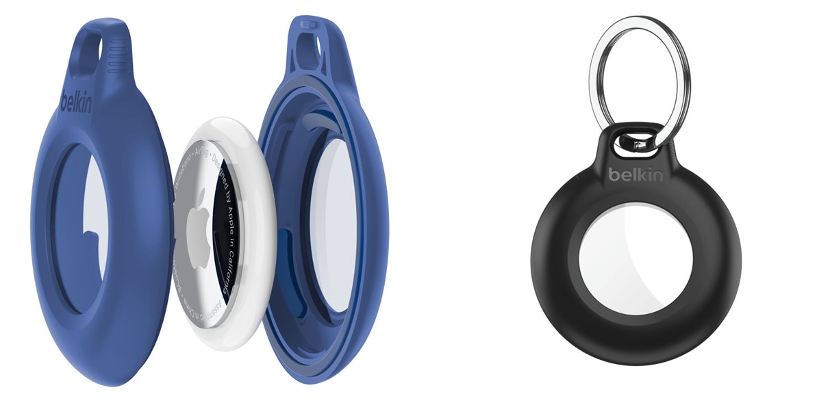 Belkin、キーホルダー型・シール付きのケース型・シリコン素材のお財布用の3種類のAirTagケースを発売