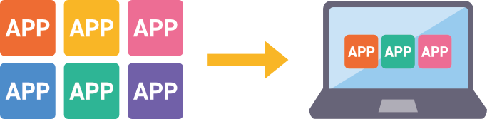 アプリケーションライセンスを適切に管理可能