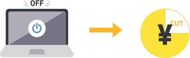 リソースコストを削減可能