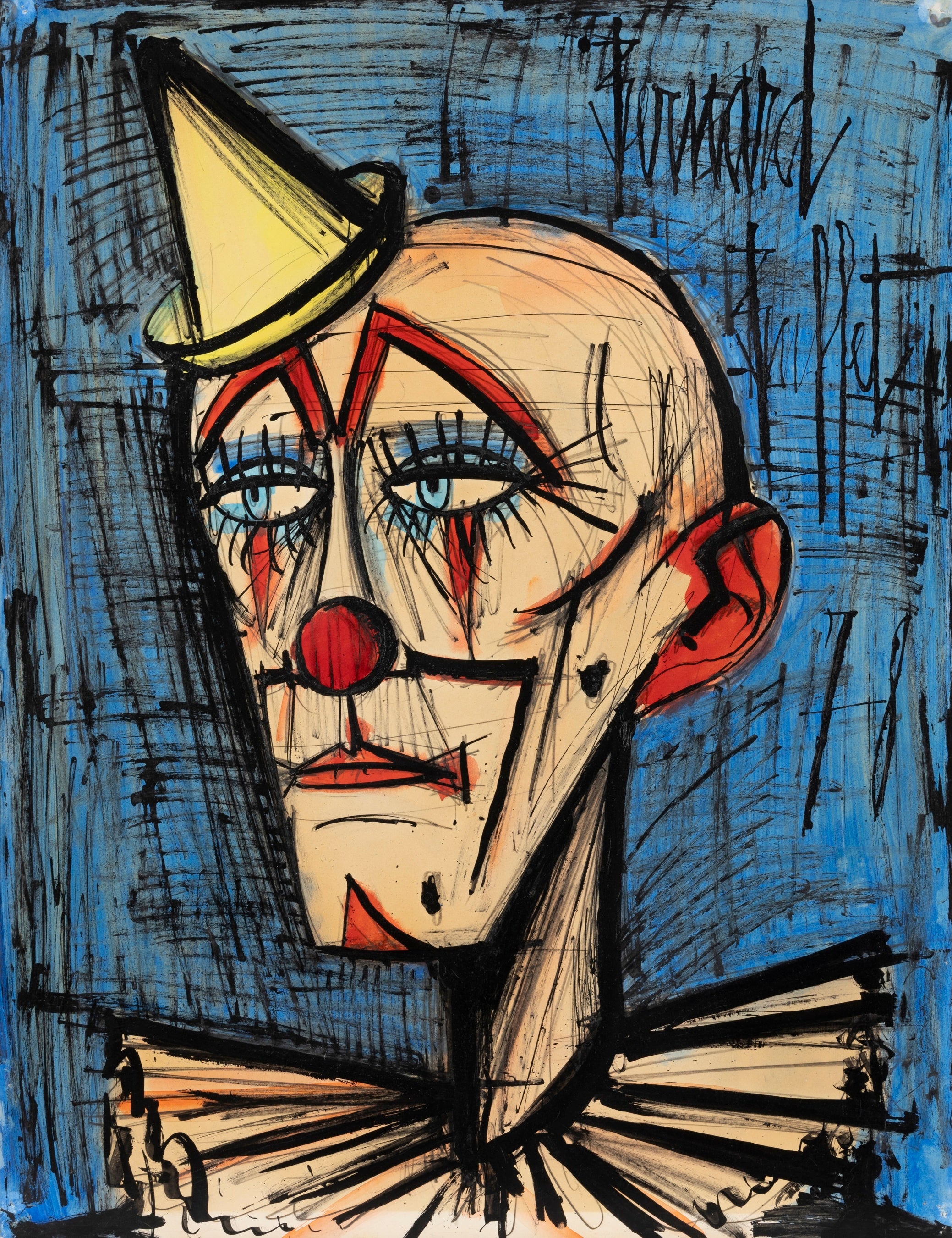 中国絵　肉筆 中国画 肉筆画 【 通玄仙人瓢箪から駒之図 】 朱の絹本下地に