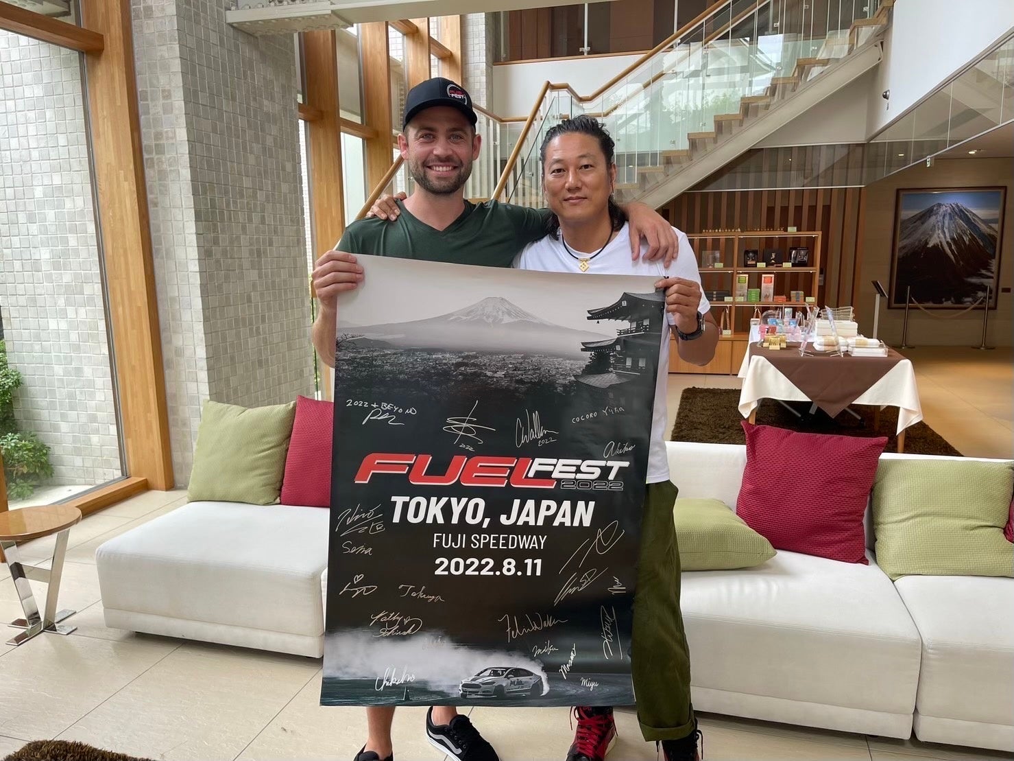 「FUELFEST JAPAN 2022」で来日したCody WalkerとSung Kang（役名ハン）