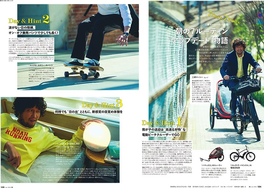 7Days, 7Hints 三浦マーシーの一週間「朝の7ルーティン“アップデート”物語」