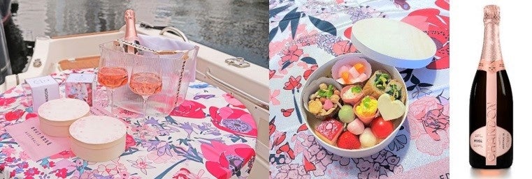 シャンドン ロゼと特別フィンガーフードをご賞味ください