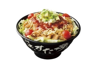 沖縄限定メニュー『タコライスすた丼』　1,110円（税込）