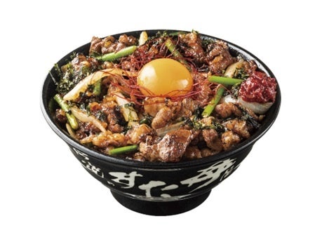 『肉盛り韓流牛カルビすた丼』 1,080円(税込)