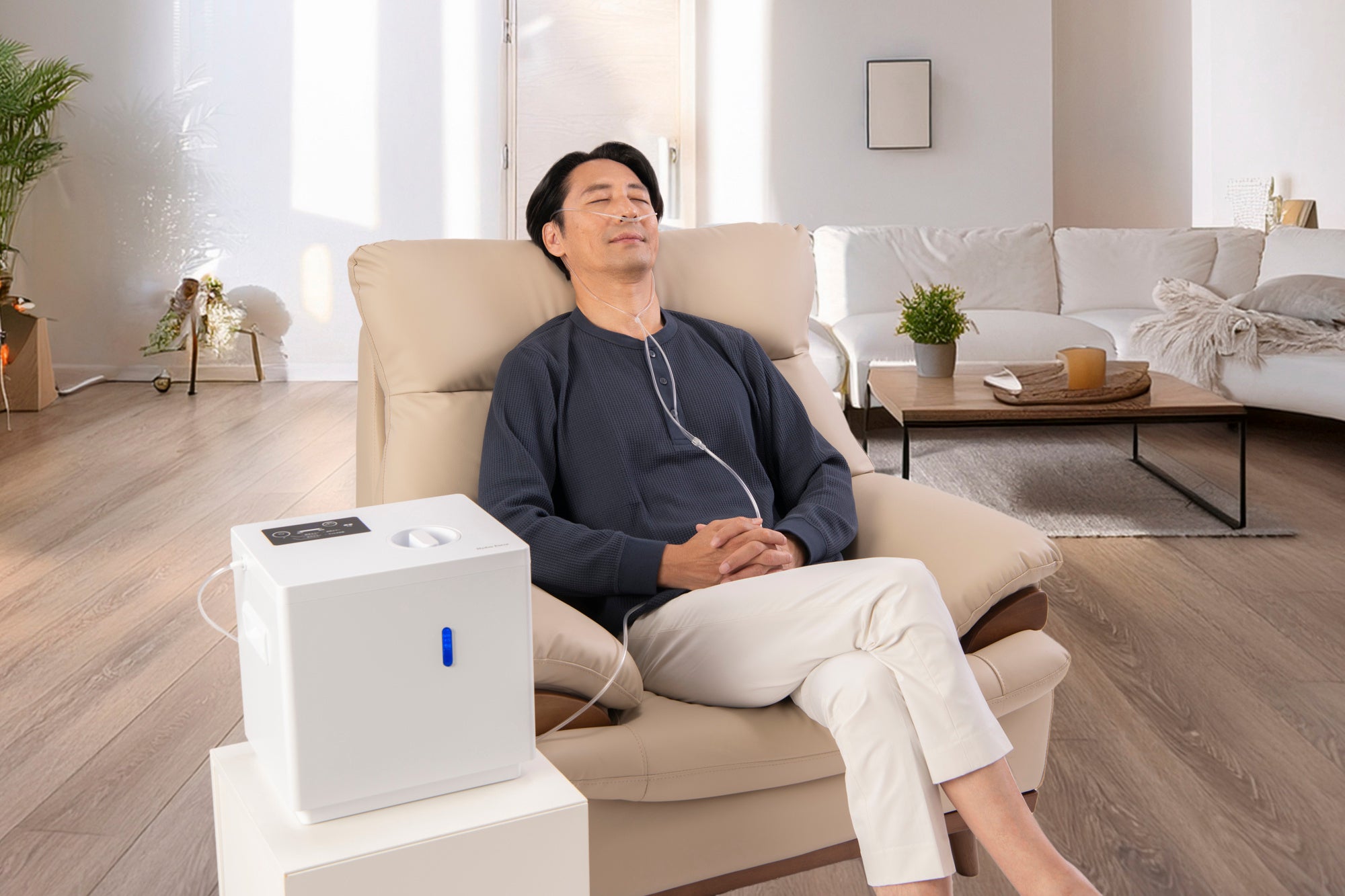 業界最高水準の静音性】ご家庭の「吸う・飲む・浸かる」水素ケアを革新