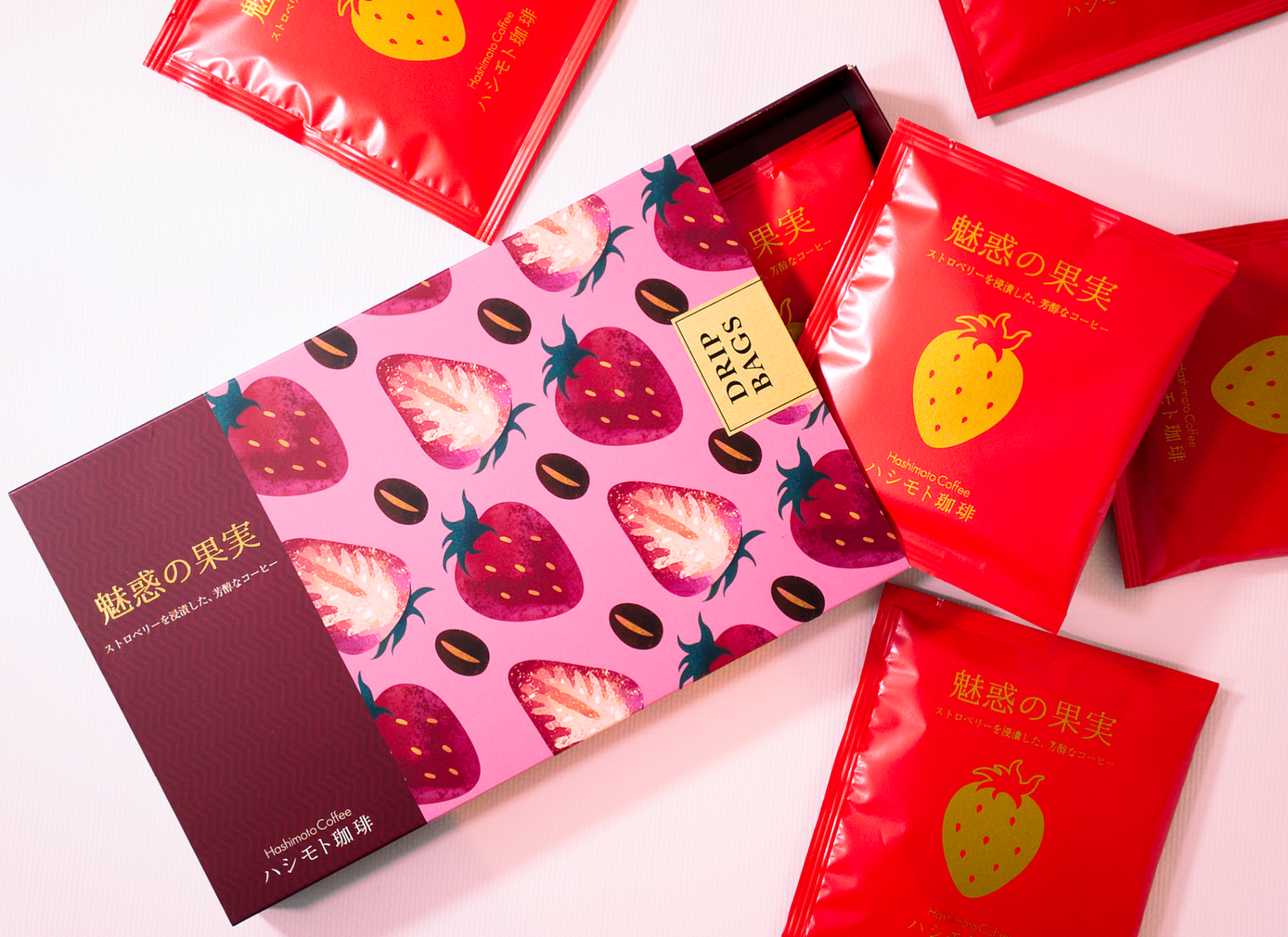 【九州初出店】JR小倉駅にて、京都発・本物のイチゴを浸漬したコーヒー『魅惑の果実』が本日より期間限定オープン！グルメショー2026 新製品コンテスト受賞の果実コーヒーブランド