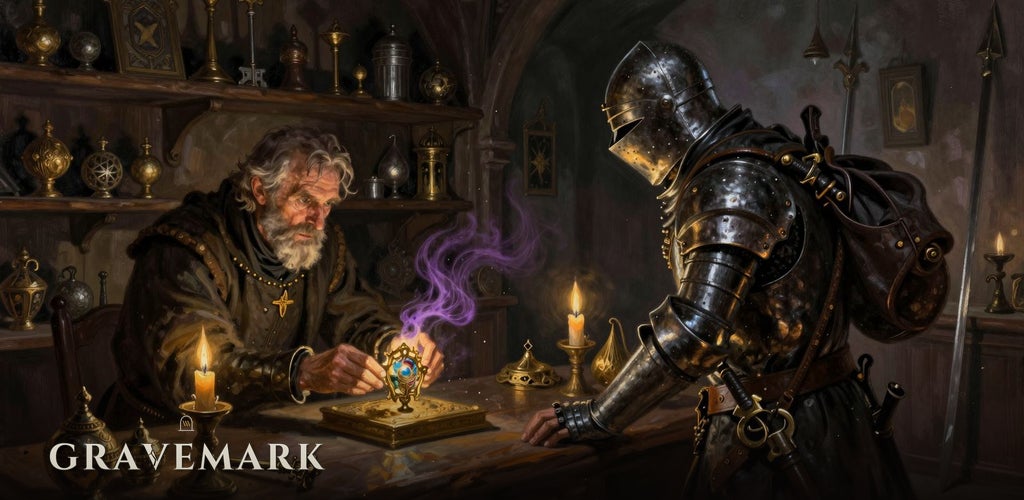 【縦持ちハクスラ】『Gravemark』配信開始!持ち帰るまで危険な冒険へ 【縦持ちハクスラ】『Gravemark』配信開始!持ち帰るまで危険な冒険へ