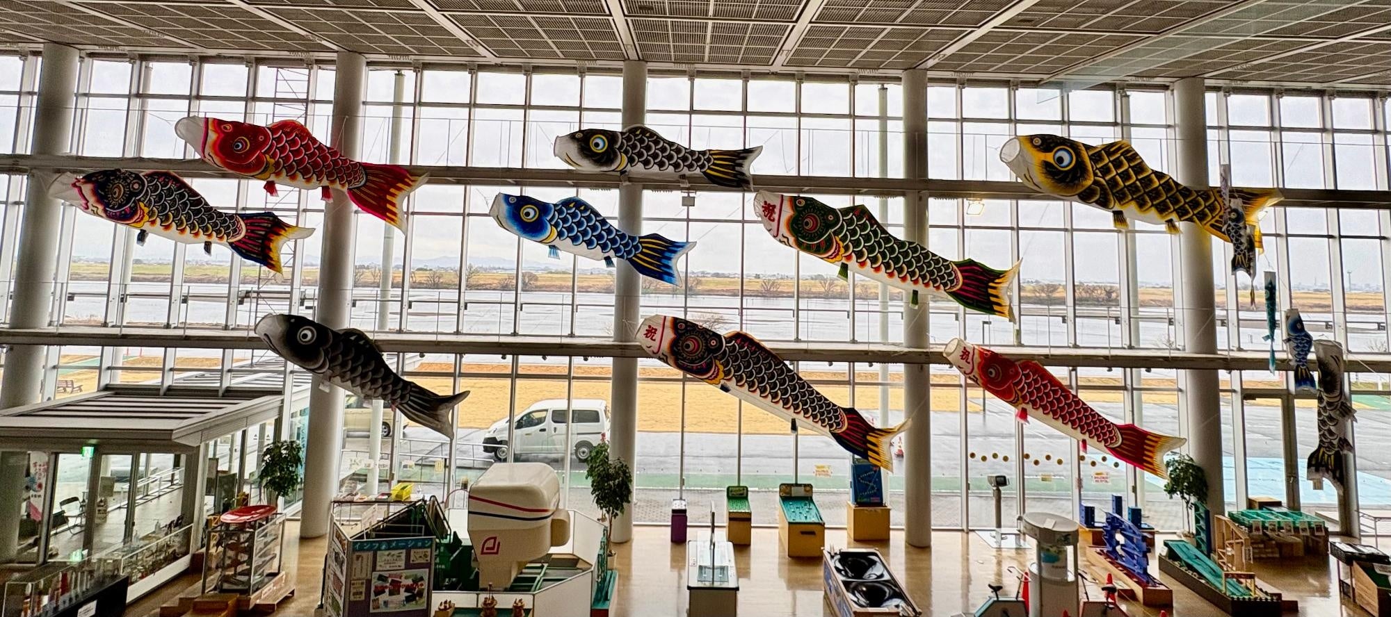 【加須市】「🎏こいのぼり水族館」が加須未来館に出現！4月4日・5日には職人と作る本格「こいのぼり作り体験」も開催