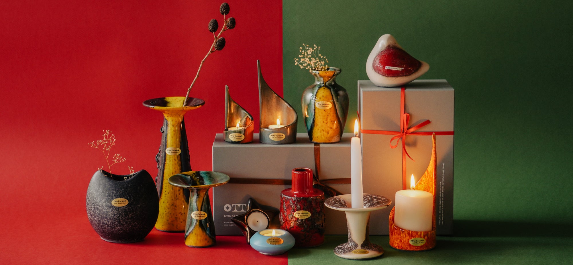 ドイツ名窯「Otto Keramik」から冬だけの限定クリスマスギフトセット