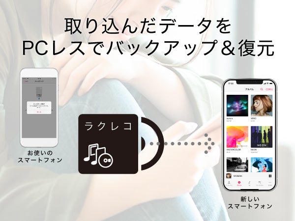 BUFFALO ラクレコ+ スマホ タブレット 取り込み バッファロー CDの音楽をワイヤレスで直接スマホに取り込めるCDレコーダー