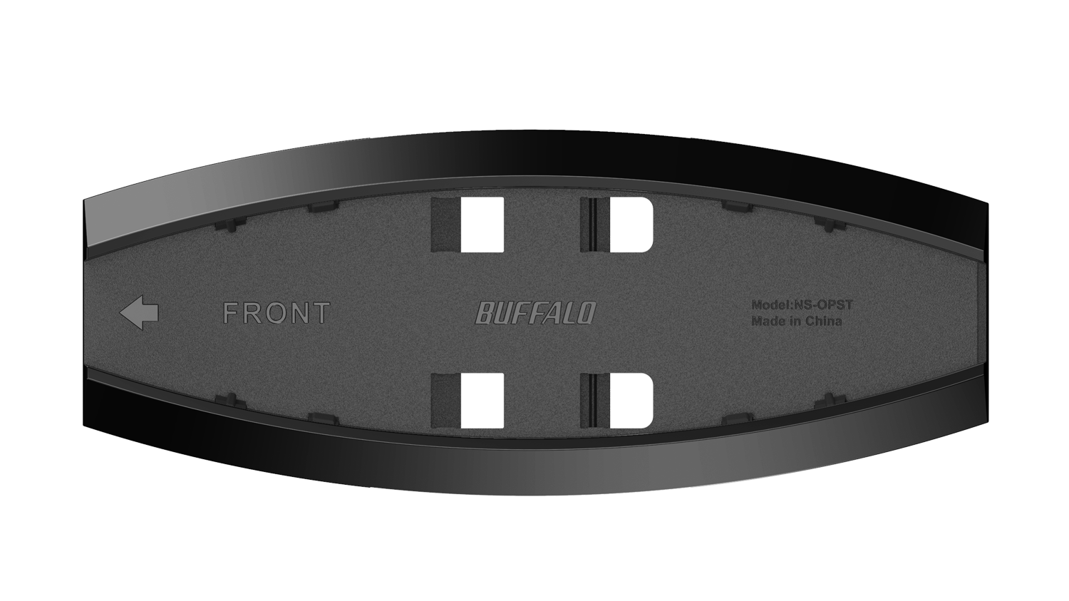 nasne(R)にぴったりとフィットして安定させる専用スタンドを、公式