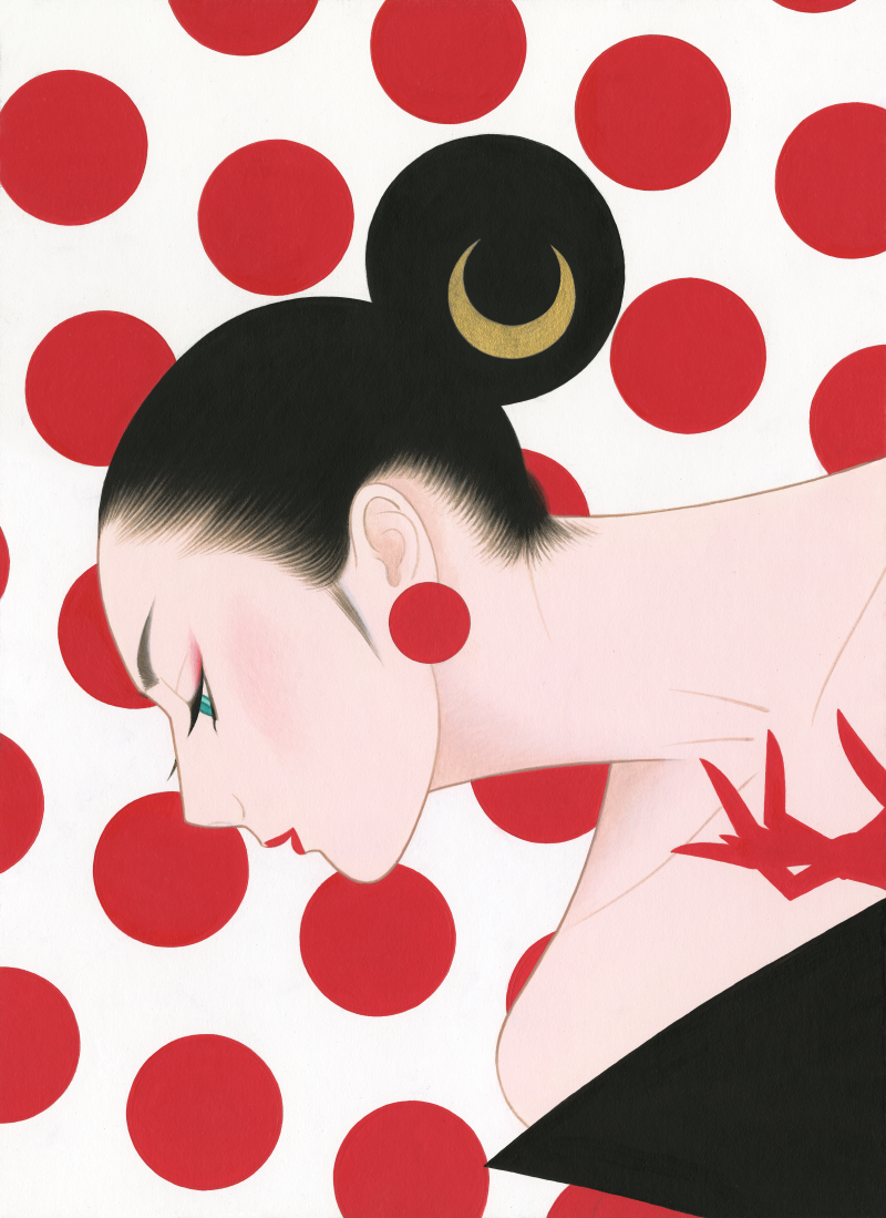 鶴田一郎 美人画展2025年 IN大阪・天保山｜プレスリリース（愛媛新聞