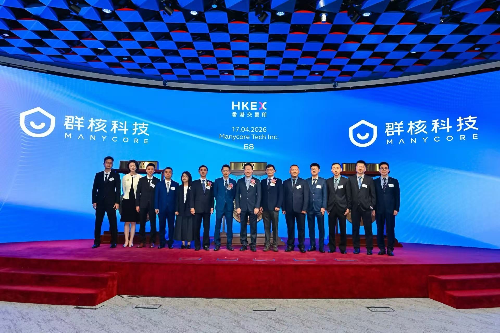 世界初の空間知能企業、Manycore Tech Inc. が香港証券取引所メインボード上場に関するお知らせ