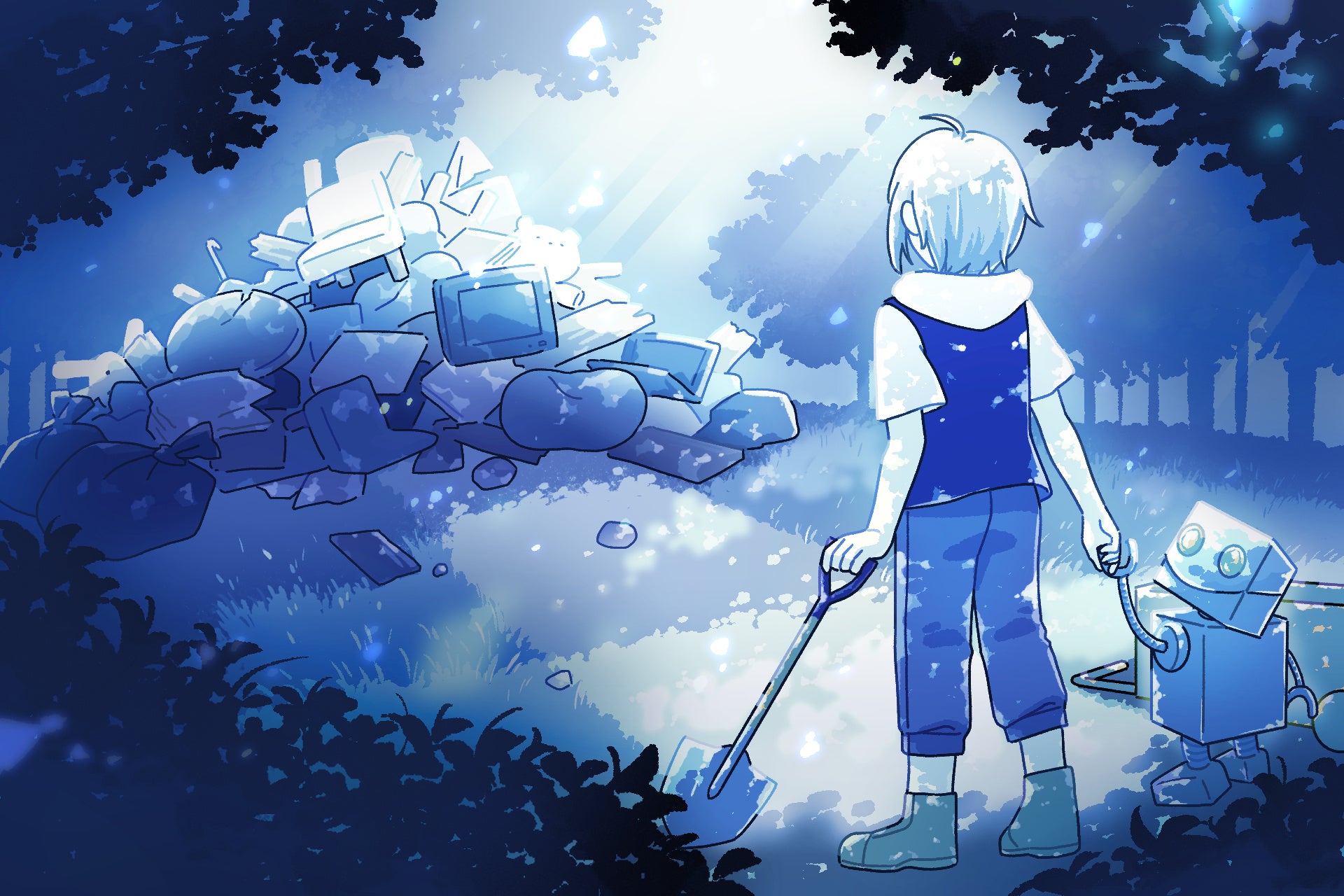 癒し系フリマ経営SLG『がらくたフリーマーケット』世界配信開始