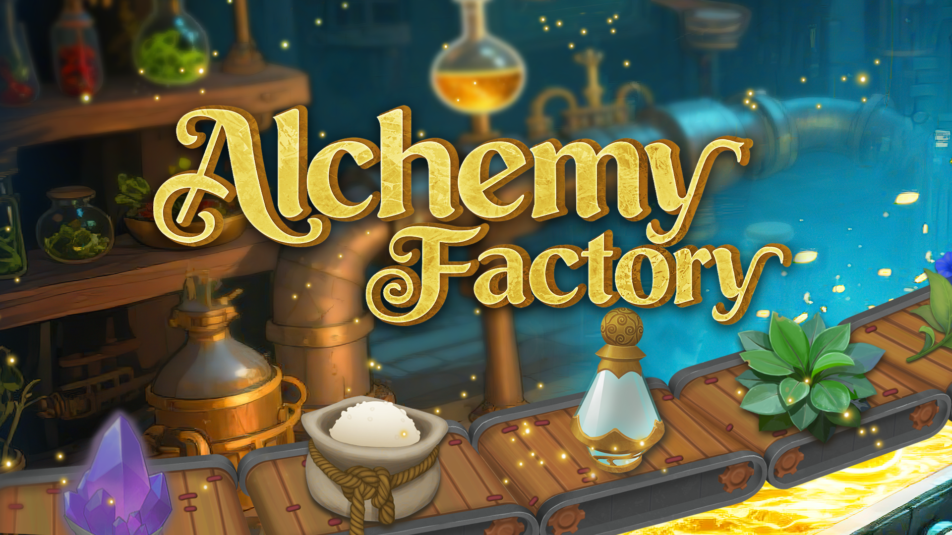 錬金自動化工場経営『Alchemy Factory』Steamで好評
