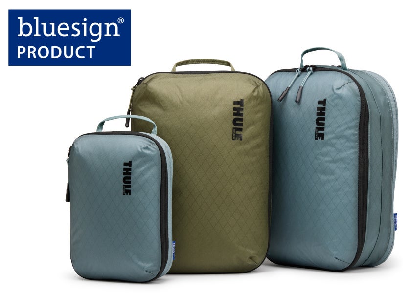 THULE、旅の荷物をスマートに整理収納できる高品質・高耐久パッキングキューブ【Thule Packing Cube】に新色2色が登場︕(ブルーサイン認証)