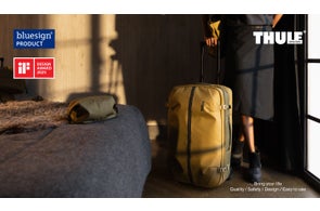 THULE、アクティブ旅行派向けコレクション【Thule Aion】から、 国際デザイン賞受賞の大型スーツケースとアクセサリーを新発売(ブルーサイン認証)
