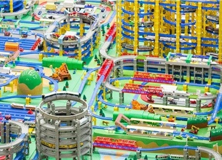 【プラレール　ジオラマ展示イメージ】