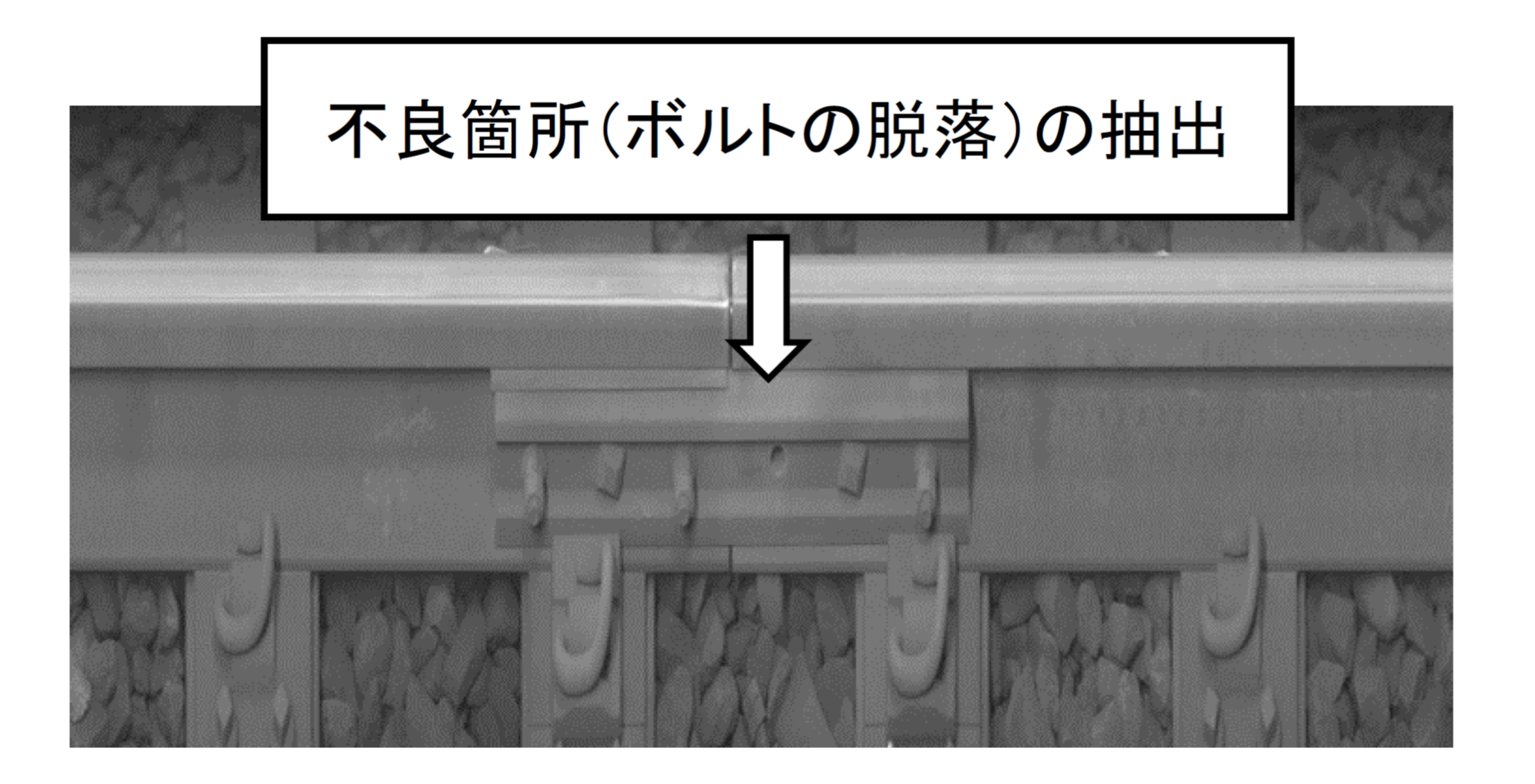 スクリーニング作業結果（軌道材料モニタリング装置）