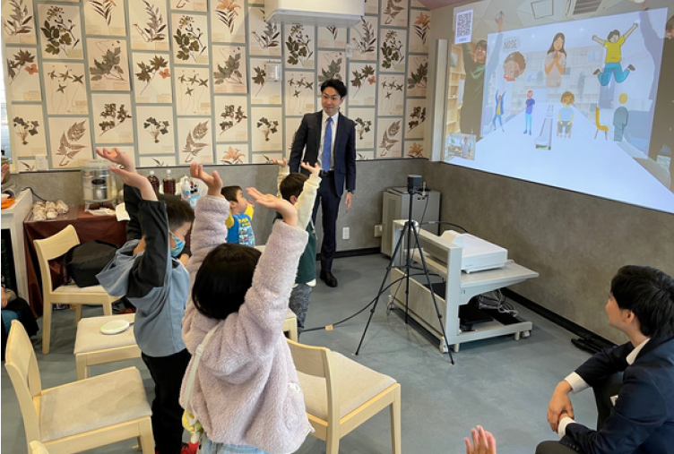 ▲オンライン英会話プログラム