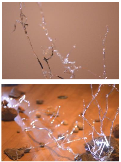 ※参考作品 《etude for debris #1,2,3》