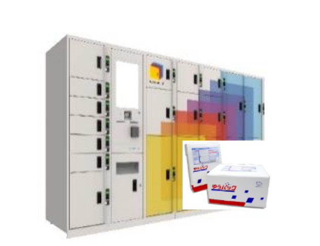 マルチエキューブとゆうパックの連携イメージ