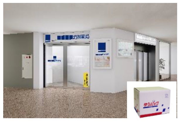 調剤薬局とゆうパックの 連携イメージ