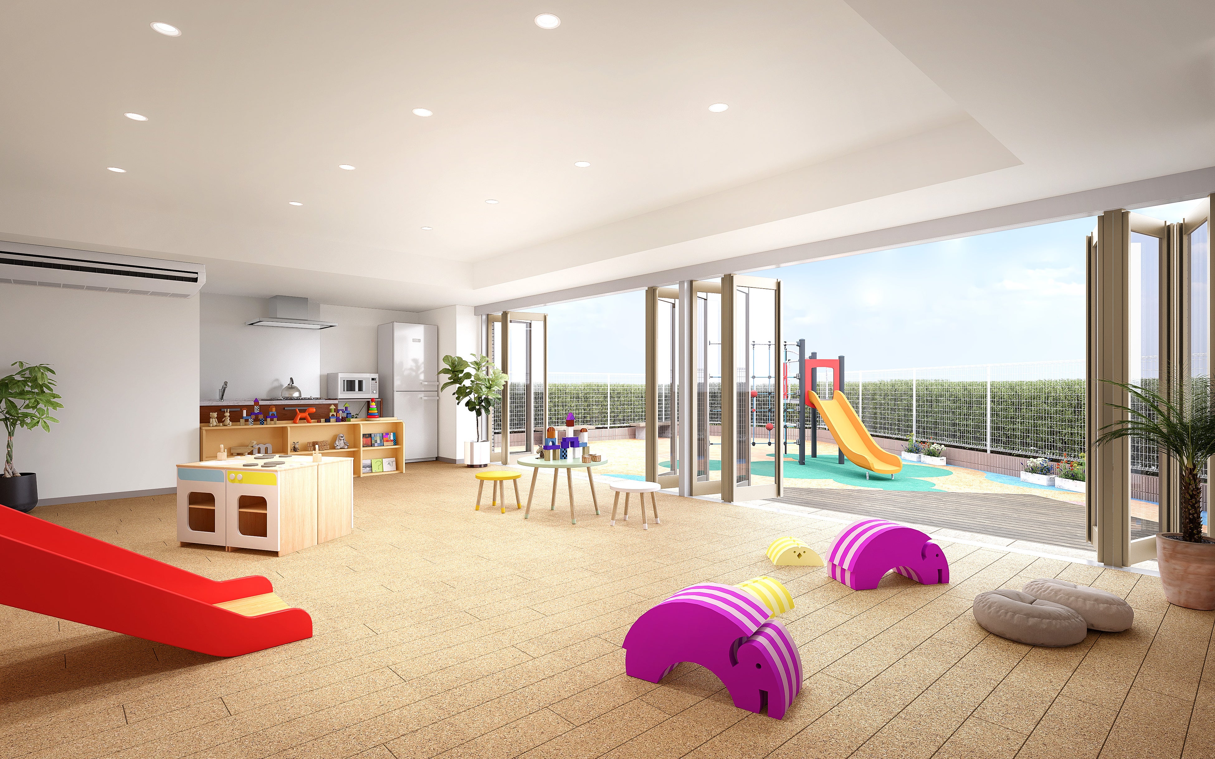 キッズスぺ―スイメージ（リノベーション後）