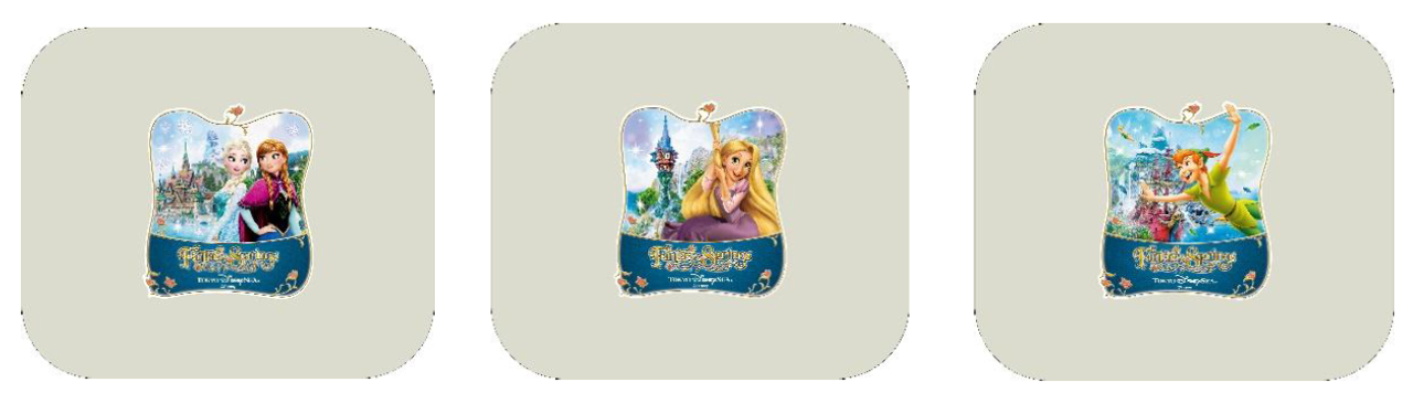 カーテンのイメージ ©Disney