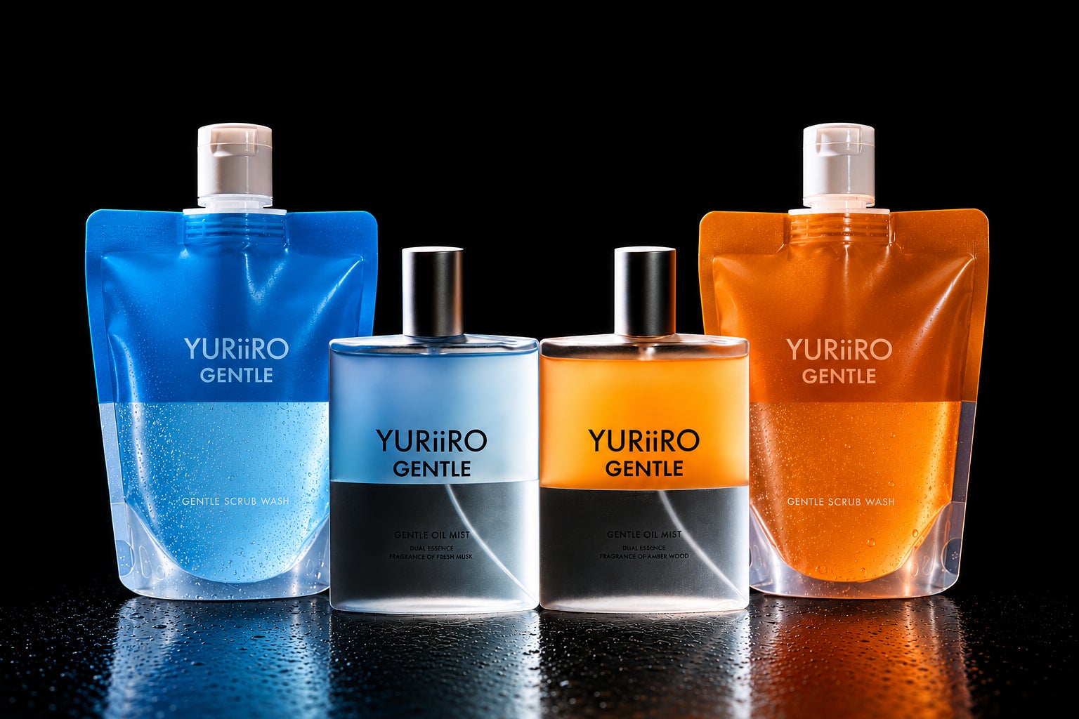 YURiiRO初のメンズケアブランド『YURiiRO GENTLE(ユリイロ ジェントル YURiiRO初のメンズケアブランド『YURiiRO GENTLE(ユリイロ ジェントル